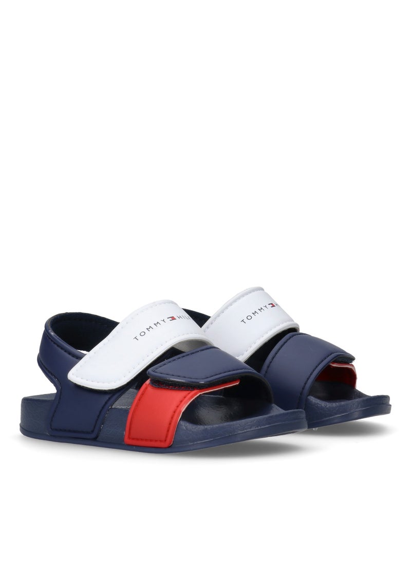 TOMMY HILFIGER - Kids Velcro Sandals - Image 1
