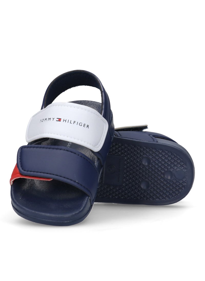 TOMMY HILFIGER - Kids Velcro Sandals - Image 1