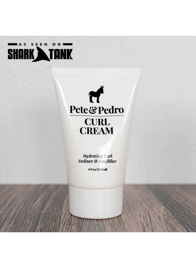 Pete & Pedro Curl Cream Hydrating Curls Hair Definer & Amplifier For Men & Women Natural Shine & Strong Curls & Waves Frizz Reducer Curly & Wavy Hair Types Shark Tank Featured 4 Oz. - Image 5