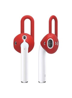 Elago Design Silicone Earpads for Apple AirPods - Red  - Image 1