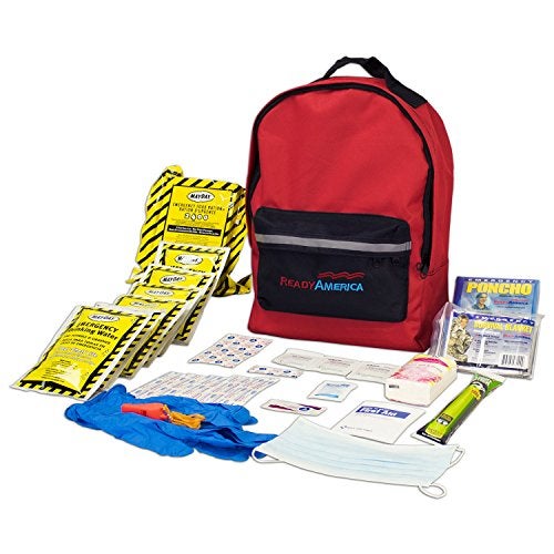 Ready America 70180 72 Hour Emergency Kit, 1-Person, 3-Day Backpack, Includes First Aid Kit, Survival Blanket, Emergency Food Portable Disaster Preparedness Go-Bag for Earthquake, Fire, Flood - Image 2