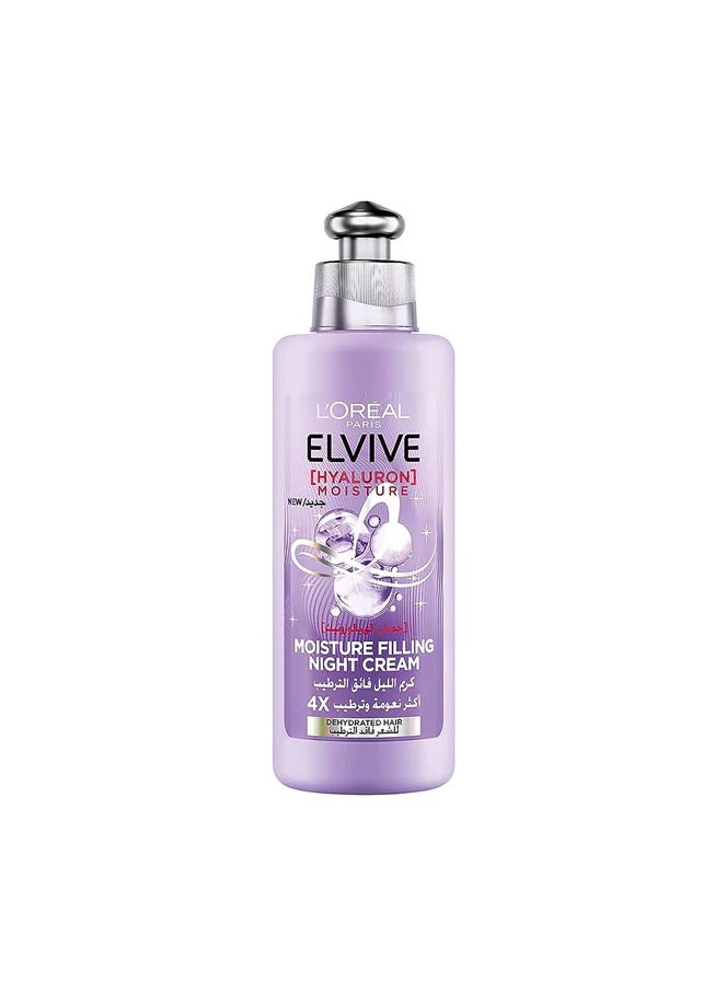 Generic L’Oréal Paris L'Oréal Paris Elvive Hyaluron Moisture - Moisture Filling Night Cream - 200ml 