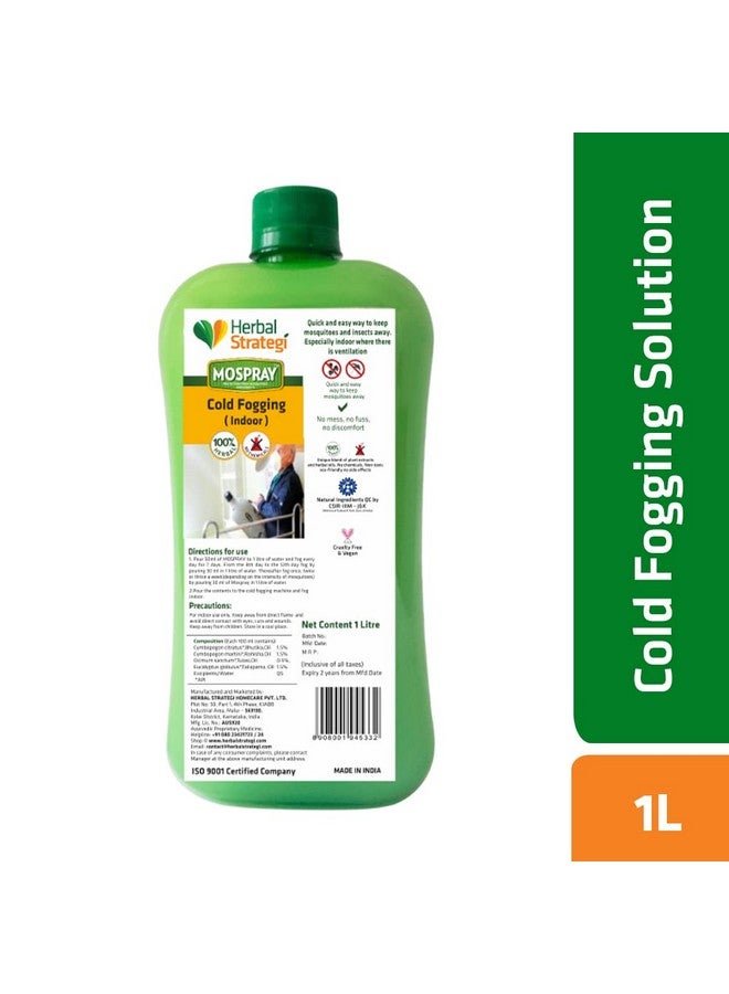 Herbal Strategi Strategi Herbal Cold Fogging Indoor Liquid - 1 Litre - Image 2