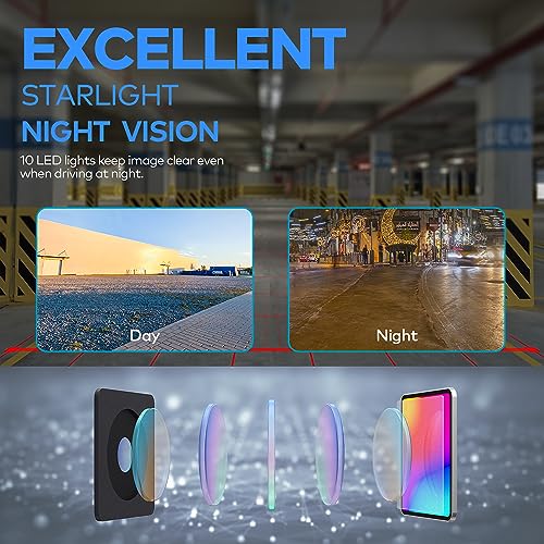 eRapta كاميرا خلفية HD eRapta ERT02 للسيارات والشاحنات وسيارات الدفع الرباعي بزاوية رؤية 149° ورؤية ليلية ومقاومة للماء بمستوى IP69K - Image 5