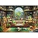 Blueforest Reading Room 1000 Piece Puzzle for Adults Unique Book Room Puzzles for Adults 1000 Pieces Library Bookshelf Jigsaw Puzzles 1000 Pieces Family Challenging Puzzle 275x196 - Image 2