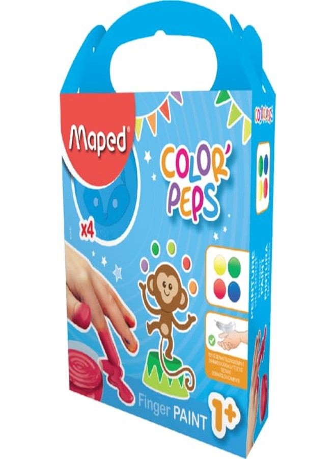 Maped - First Finger Paint - 4 Vivid Colors - Safe for Children - Image 4