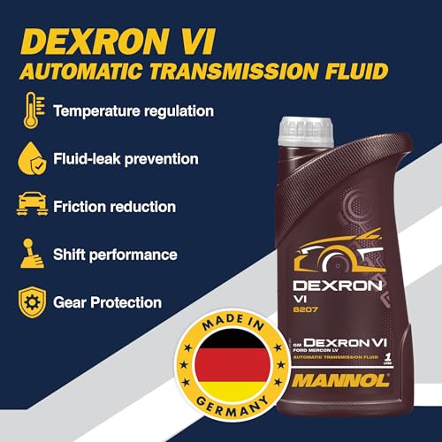 MANNOL 8207 DEXRON VI ATF Fully Synthetic Automatic Transmission fluid DEXRON 6 Gear Oil IMPORTED FROM GERMANY (1) - Image 3