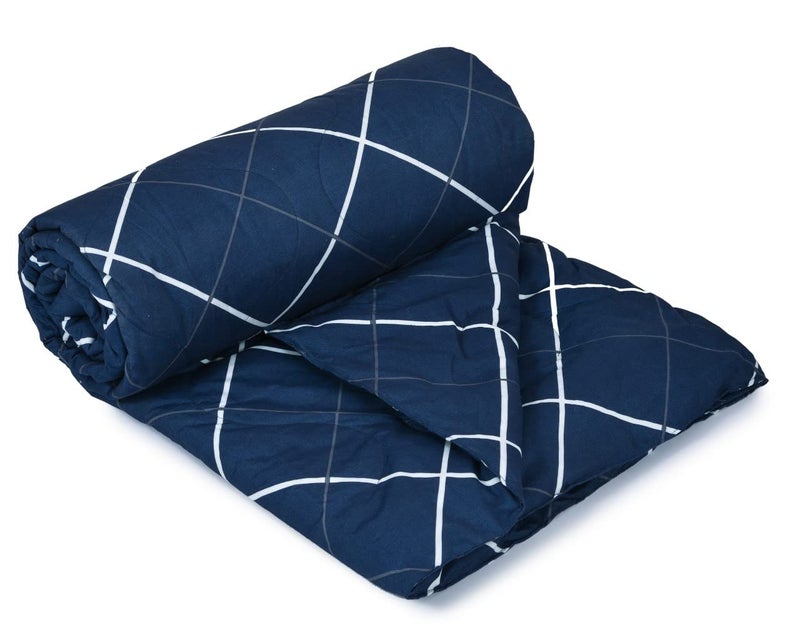 UmI. Umi Super Soft Brushed Microfiber Cotton Double Comforter 200 GSM Microfiber AC ComforterBlanket for WinterQuiltDuvets for King Size Double Bed90X100Inches - Image 5