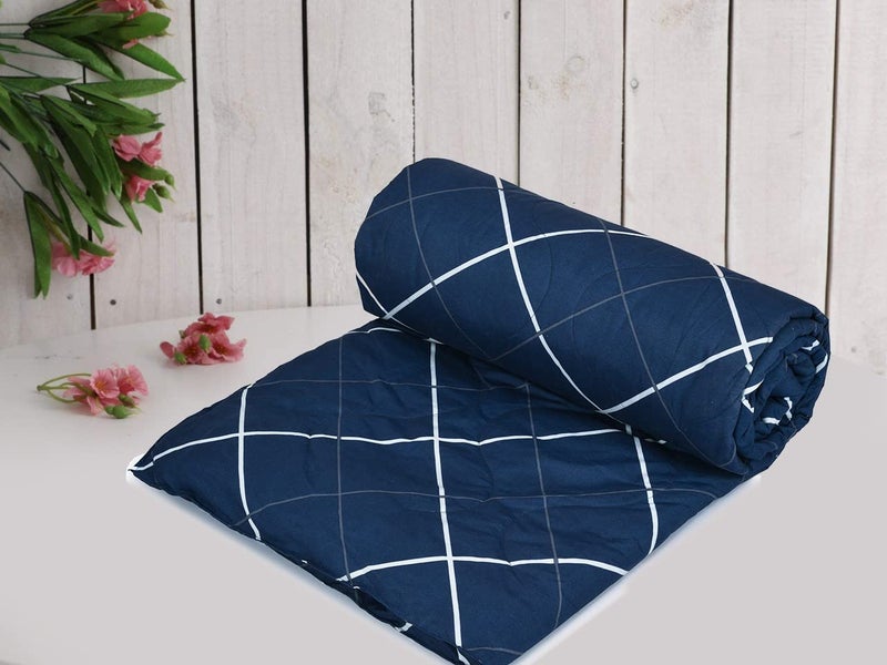 UmI. Umi Super Soft Brushed Microfiber Cotton Double Comforter 200 GSM Microfiber AC ComforterBlanket for WinterQuiltDuvets for King Size Double Bed90X100Inches - Image 2