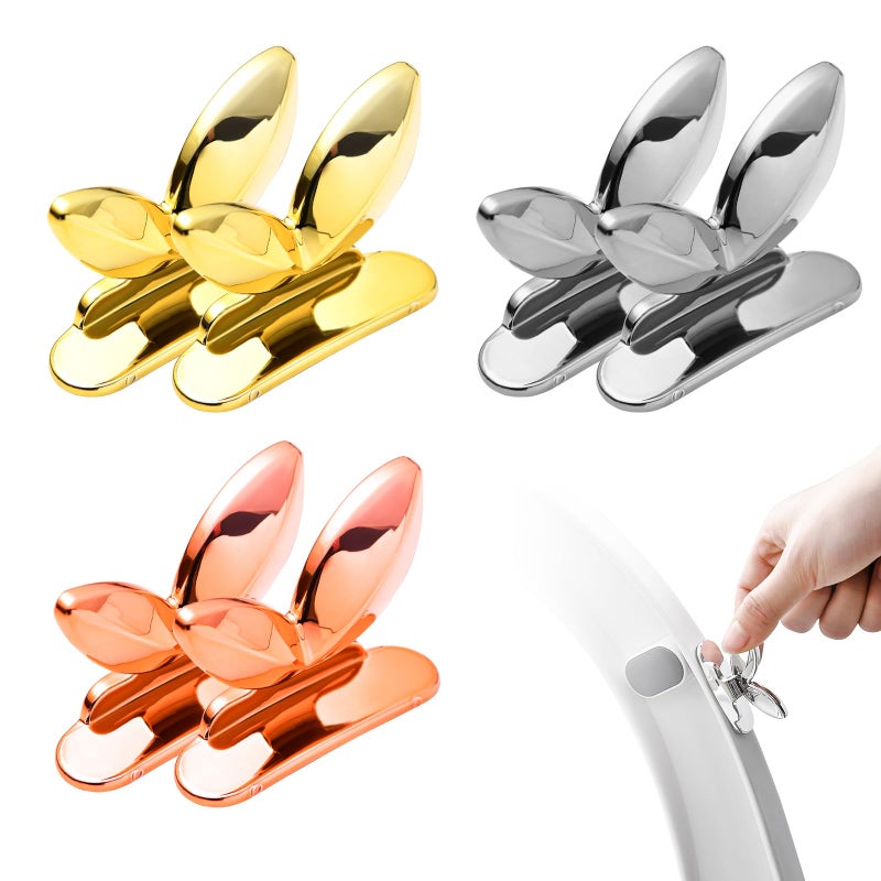 6 SelfAdhesive Toilet Seat Handle Covers Avoid Touching Lifter Set