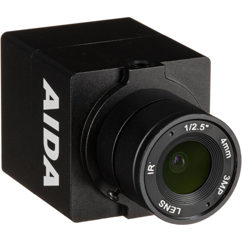 Aida كاميرا POV HD-100A مدمجة بدقة Full HD مع مدخل صوت ستيريو TRS، تنسيقات HD متعددة - Image 1