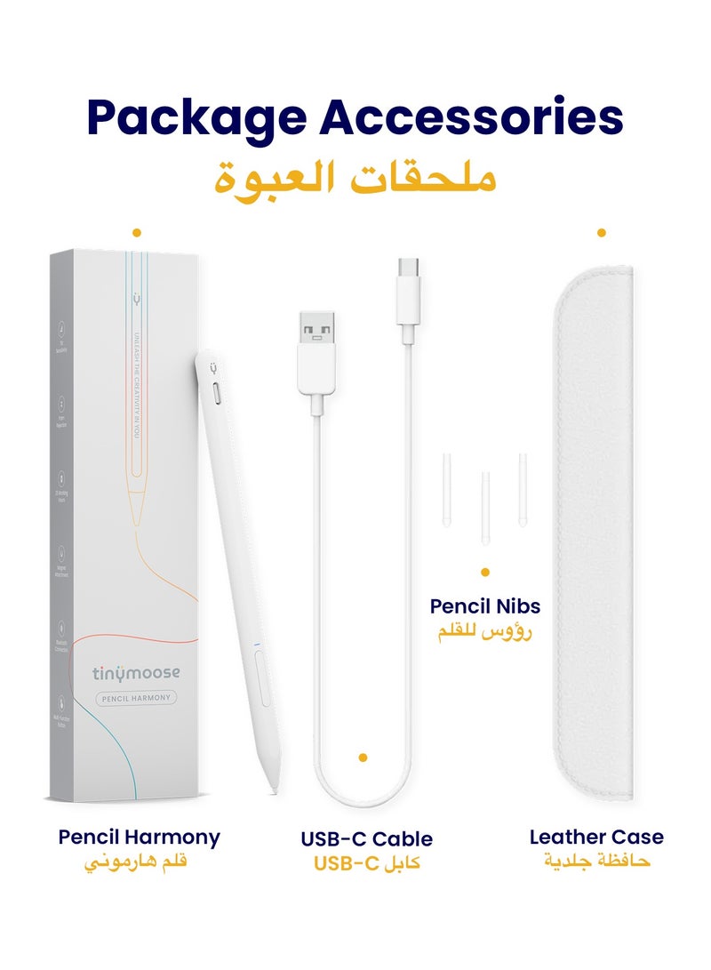 TinyMoose Pencil Harmony – Stylus for Huawei MatePad & MateBook with M-Pencil Compatibility - Image 2