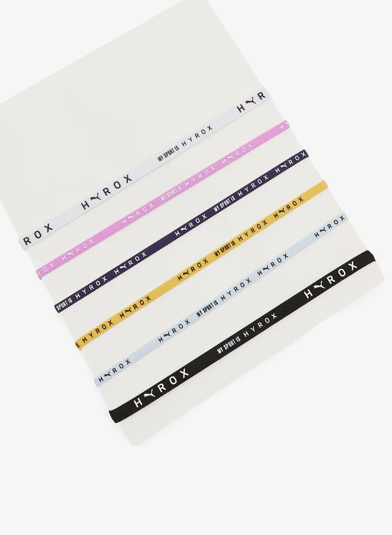 6 Pack X Hyrox Hairbands