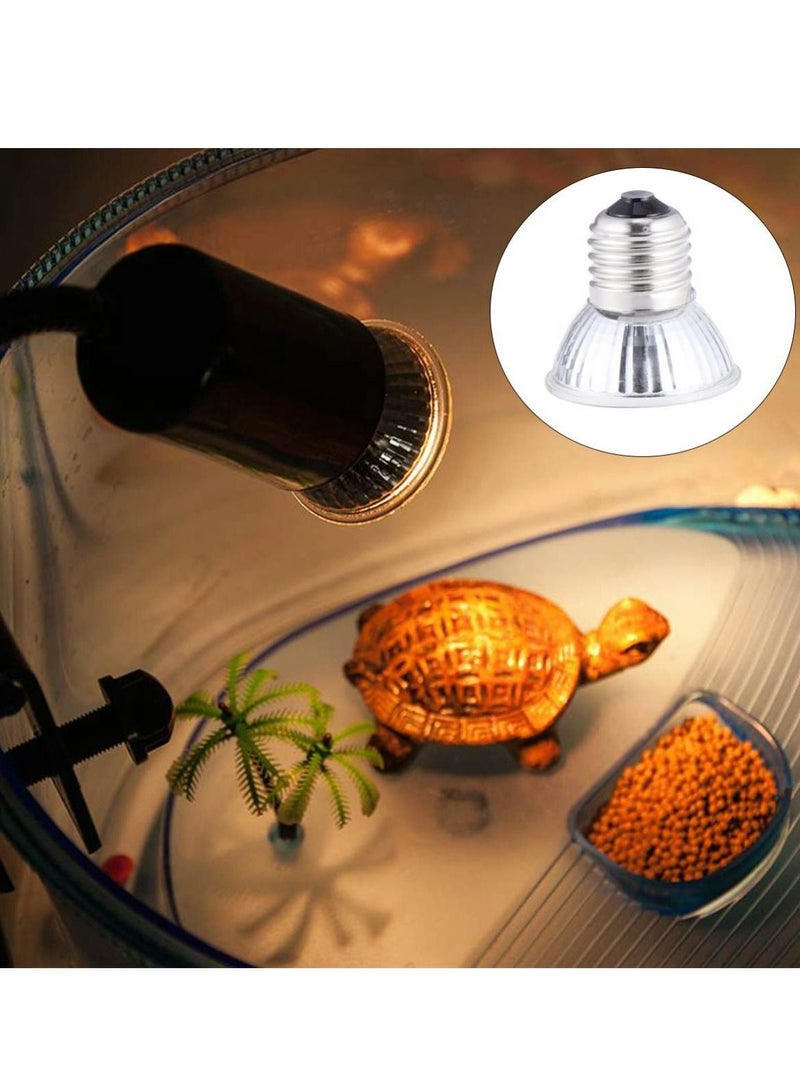 Reptile Lamp Bulb Turtle Basking Light Heating Sun for Lizard Snakes Spiders - Image 3