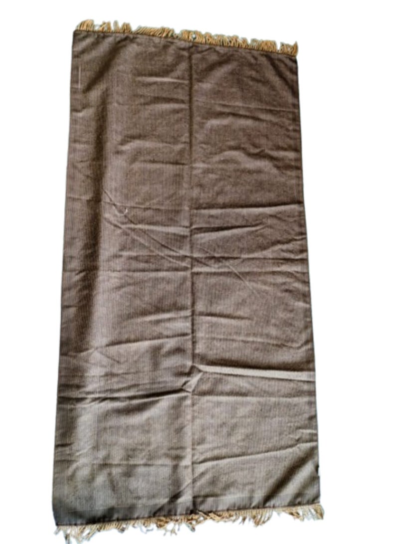 Vitacelli Prayer Mat 614GSM  Anti-Slip Velvet Top Islamic Prayer Mat New Design Thick Padded Sajadah Prayer Rug for Men Women Eid Gift Ramadan ( 140cm X 72cm)  - Image 2