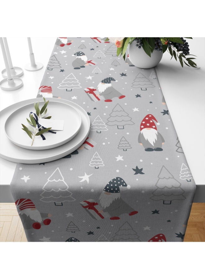 هوم برينت مفرش مخملي لعيد الميلاد من شأنه أن يشكل إضافة رائعة لمنزلك الذي يتميز بطابع الأعياد