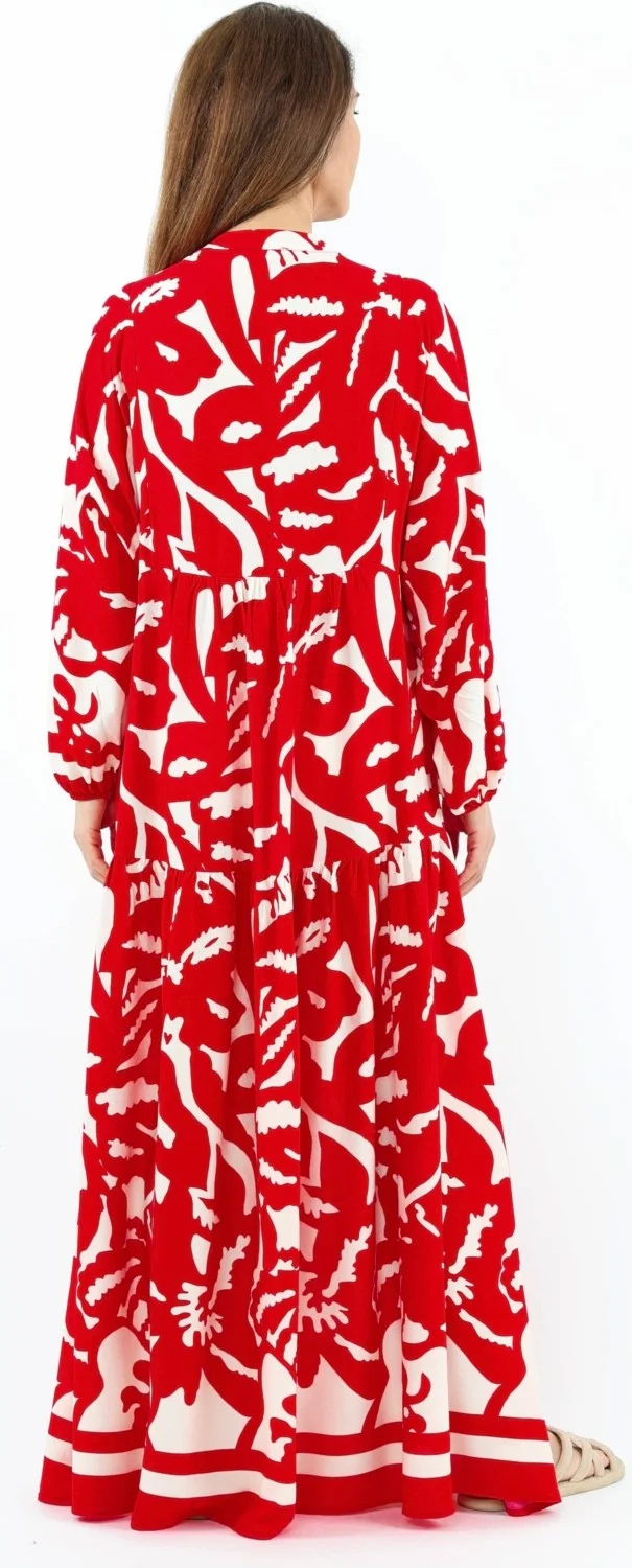 Ritnice Printed Maxi Dress