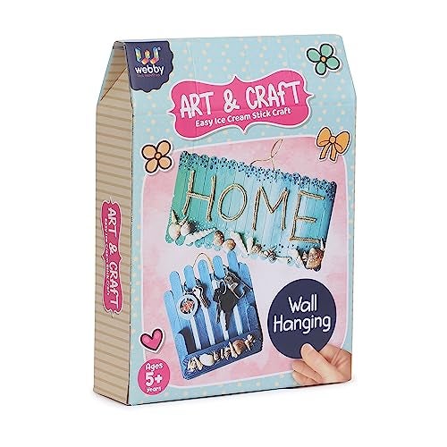 Webby DIY Art and Craft Wall Hanging Build and Paint Activity Kit, Birthday Return Gift for Kids, Boys & Girls Toy, Multicolor - Image 4