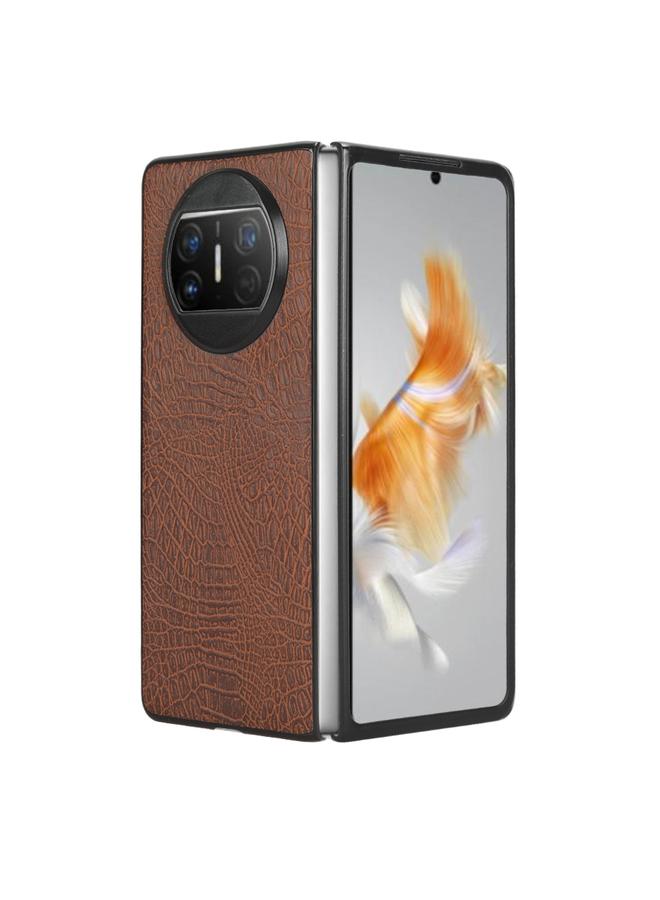 S-TOP Case For Huawei Mate X3 Crocodile Texture Back Cover Phone Case - Image 4