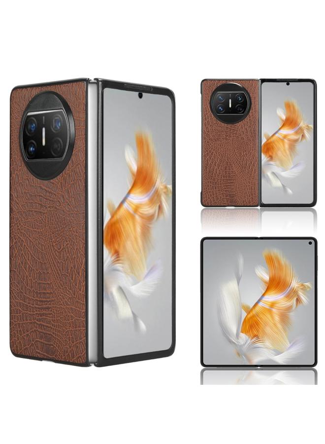 S-TOP Case For Huawei Mate X3 Crocodile Texture Back Cover Phone Case - Image 1