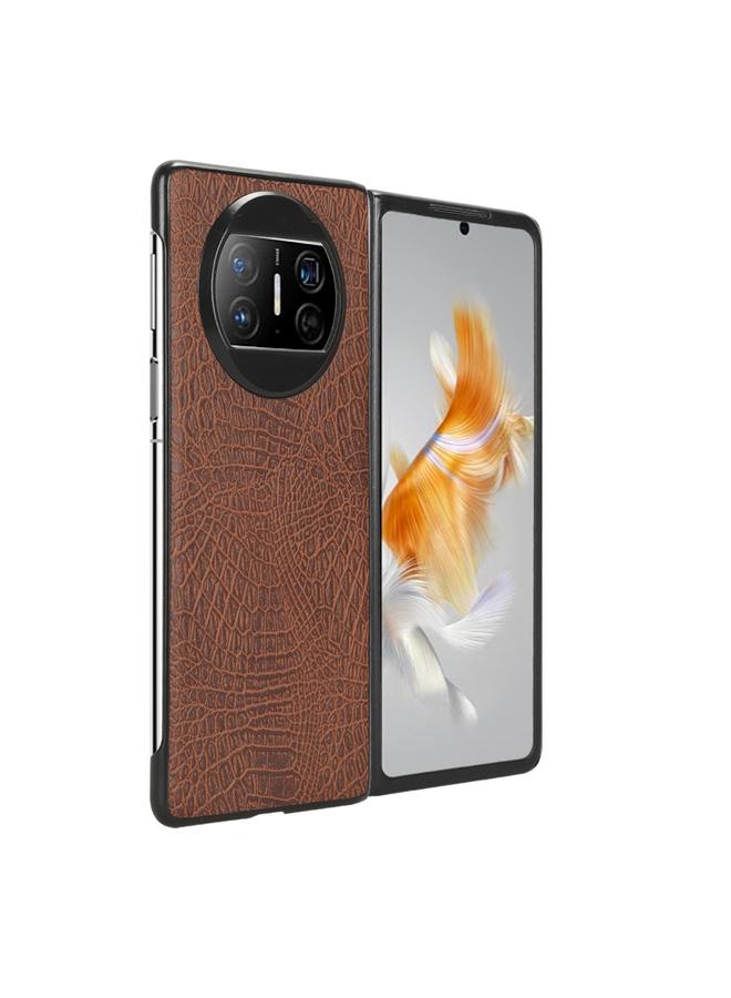 S-TOP Case For Huawei Mate X3 Crocodile Texture Back Cover Phone Case - Image 3