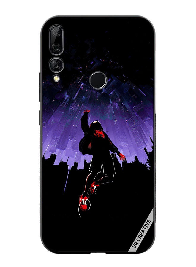 VR CREATIVE Protective Case Cover For Huawei Y9 Prime 2019 Spider-Man In Space Design Multicolour - Image 1