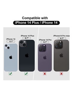 DIGI CORE iPhone 14 Camera Lens Protector Compatible With Apple iPhone Keep Original Camera HD Glass iPhone 14 Plus Camera Lens Protector  - Image 3