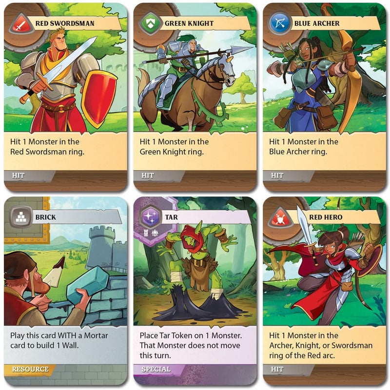 Fireside Games Castle Panic 2nd Edition | Cooperative Board Game for Adults and Family | Ages 8+ | for 1 to 6 Players | Average Playtime 45 Minutes | Made by Fireside Games - Image 2