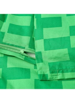 erorex Duvet cover and pillowcase, green/patterned, 150x200/50x80 cm  - Image 5