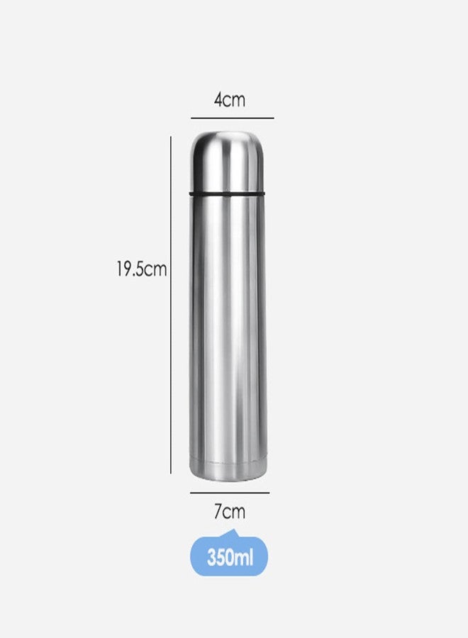 Lzznom Stainless Steel Insulated Thermal Bottle With Cup Double Walled Flask Vacuum Insulated Tumbler Water Bottle for Tea Hot And Cold Drinks Coffee Cup Sport Travel Mug (12 Ounces) - Image 2