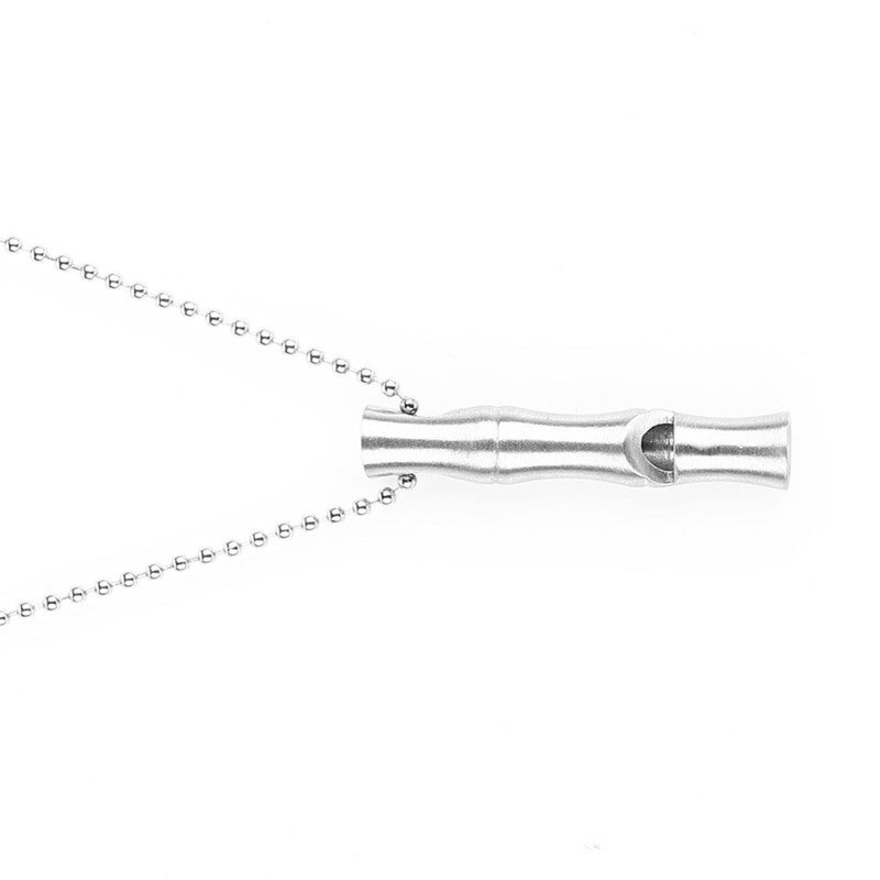 Stainless Steel Whistle: CNC Metal Finishing, High Decibel - Extreme Environment Survival Whistle for Outdoor Camping, Emergency Self Defense, EDC Collection - Image 5