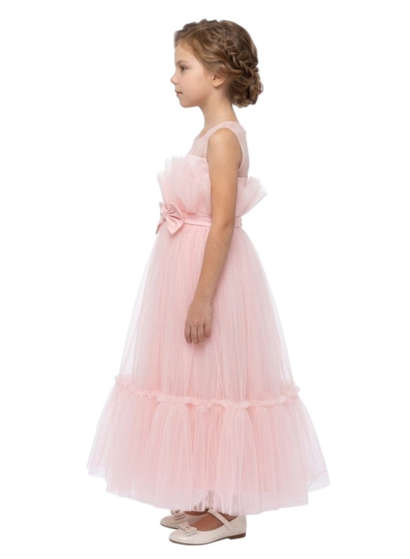 D'Daniela Tulle Bow Dress - Image 2