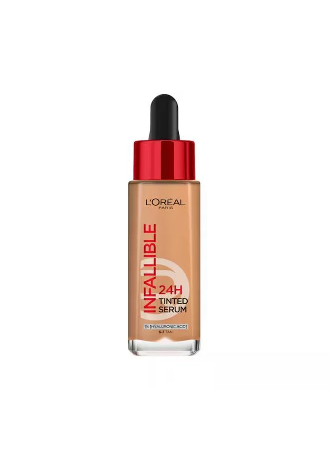 لوريال باريس 24 Hour Tinted Serum Shade Tan 6-7