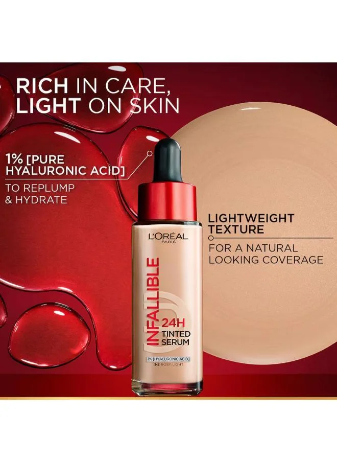 لوريال باريس 24 Hour Tinted Serum Shade Tan 6-7