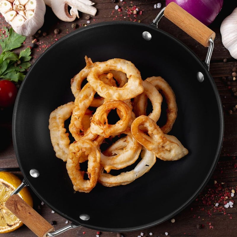 3pcs Wooden Handle Cooking Pots Set for Noodle Seafood Hot Pot Easy Clean Home Takeout Meals - Image 4