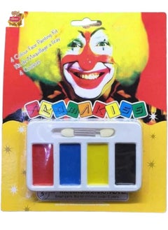 Toy Box Color Face Painting Kit Party Festival Makeup Kids Face Paint Pigment Glow Painting 4 Color Body Art 