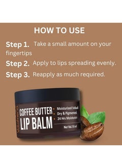 VOLAMENA WITH DEVICE Volamena Coffee Lip Balm I Shea Butter, Cocoa Butter & Olive Oil I For Dry & Pigmented Lips, 10 ml  - Image 5