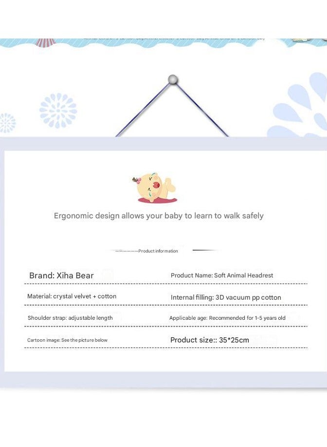 Baby Aanti Fall Head Protection Pad Walking Pillow Children's Walking Pillow Children's Falling Head After Learning To Wwalk
Hat artifact - Image 4