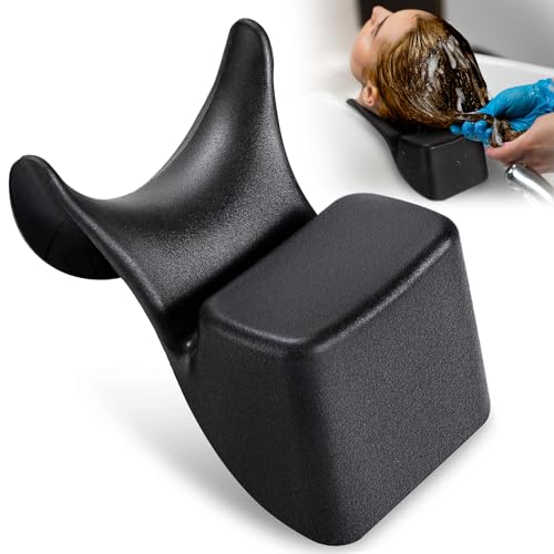 Noverlife Shampoo Bowl Neck Rest, Comfortable Hair Salon Rubber Cushion Shampoo Sink Gel Neck Pad, Professional Hair Washing Pillow Support for Home Salon, Beauty Salons, Barbershop, SPA - Image 1