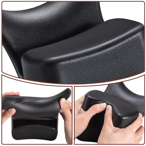 Noverlife Shampoo Bowl Neck Rest, Comfortable Hair Salon Rubber Cushion Shampoo Sink Gel Neck Pad, Professional Hair Washing Pillow Support for Home Salon, Beauty Salons, Barbershop, SPA - Image 2