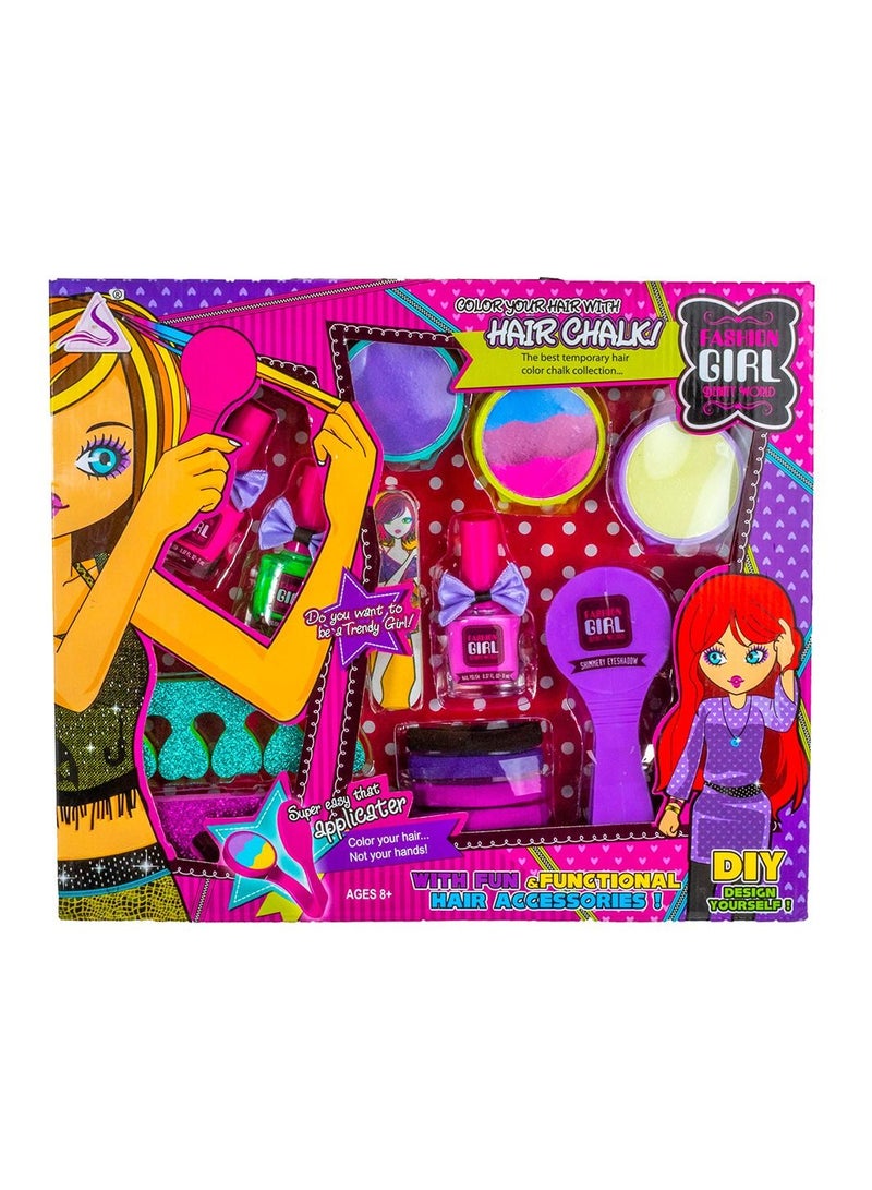 Hair Chalk and Body Tattoo Collection Set - J-501 - Image 1