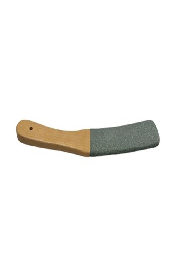 Sunil Bajaj Wooden Curved Foot File, Double Sided - Image 1
