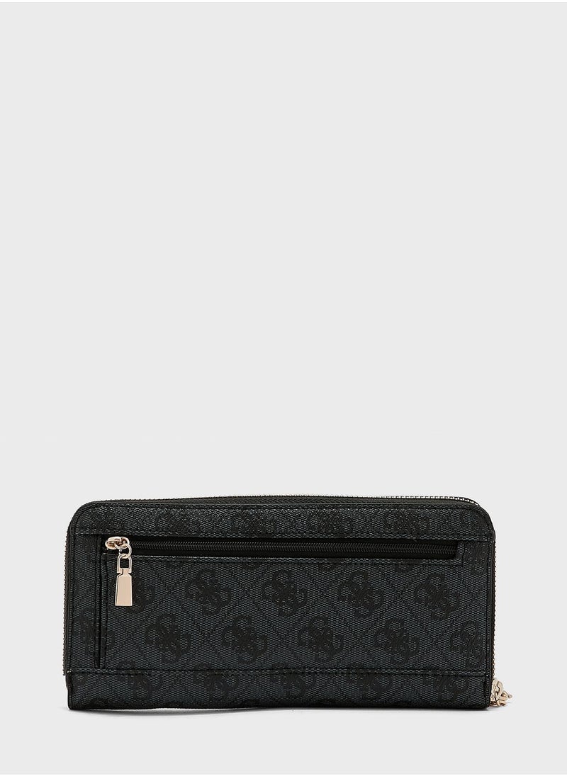 GUESS - Laurel Large Zip Around Wallet - Image 1