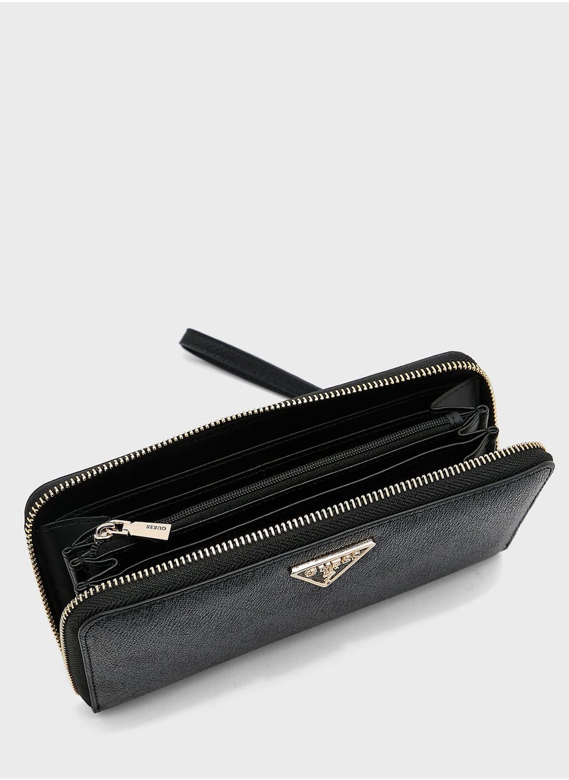 GUESS - Laurel Large Zip Around Wallet - Image 1