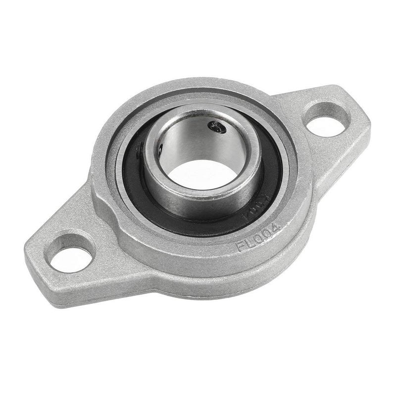 KFL004 Pillow Block Flange Bearing, 20mm Shaft Diameter, Mounted Ball Bearing Unit