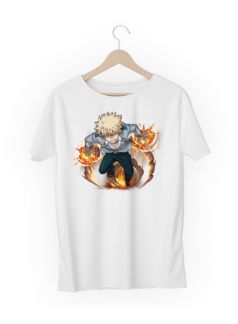 Fashion World Cotton T-shirt Printed with High-quality Anime My hero academy - Image 3