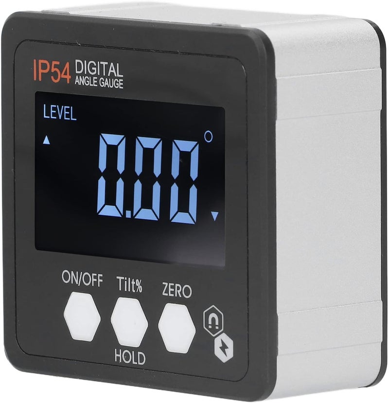 Digital Inclinometer with Magnetic IP54 Electronic Protractor 4x90° Angle Finder - Image 3