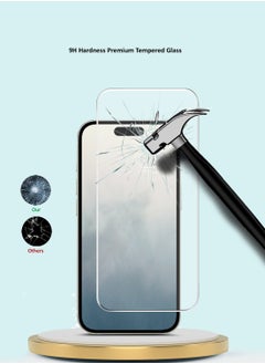 GMAX Apple iPhone 16 Plus 2024 GMAX Premium Series Curved Edges 9H 2.5D Tempered Glass Screen Protector - Clear  - Image 4