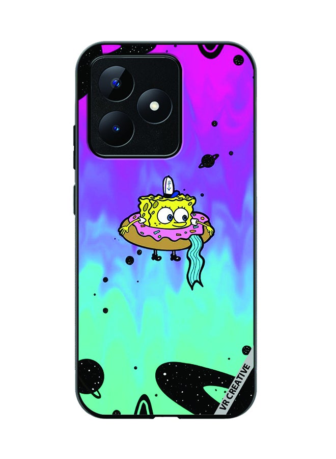 VR CREATIVE Protective Case Cover For Realme C53 Spongebob Design Multicolour - Image 1