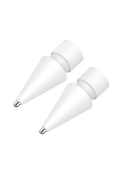 Excefore Replacement Tips For Pencil 2 Pack Compatible With Pencil 2Nd Gen And 1St Gen No Wear Out Fine Point Precise Control Pen Like Nibs For Pencil White 1.3Mm  - Image 1